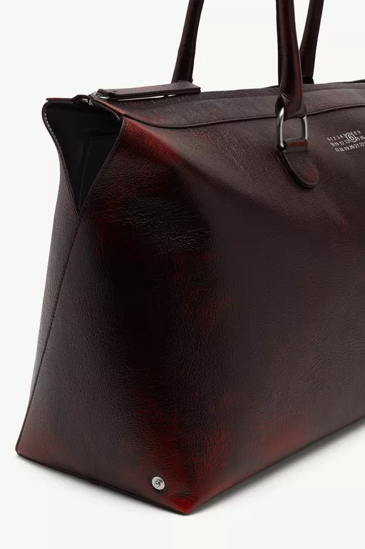 Bauletto weekend bag crackled leather - Travelling Bag