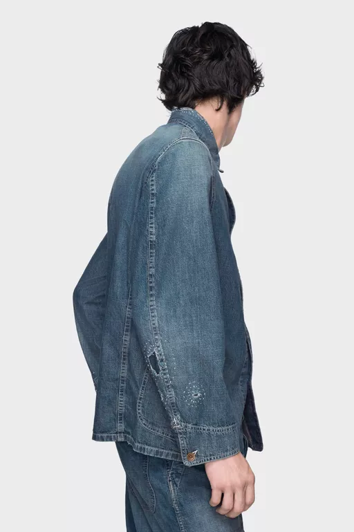 Denim caban jacket - Jackets