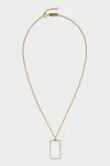 Gold - Four Stitches Necklace