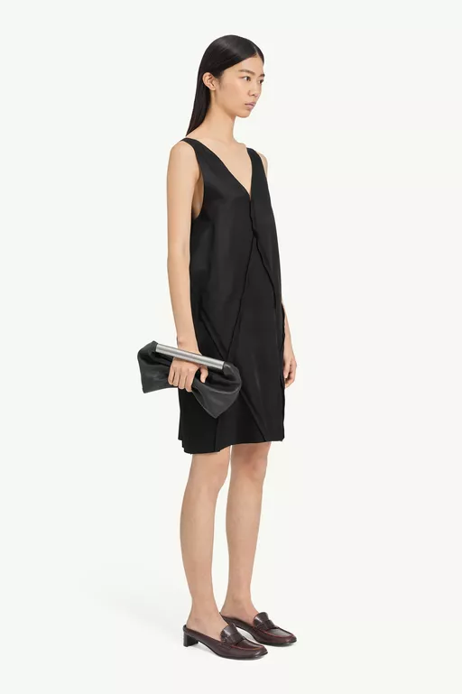 V-Neck Midi Dress - Midi Dress