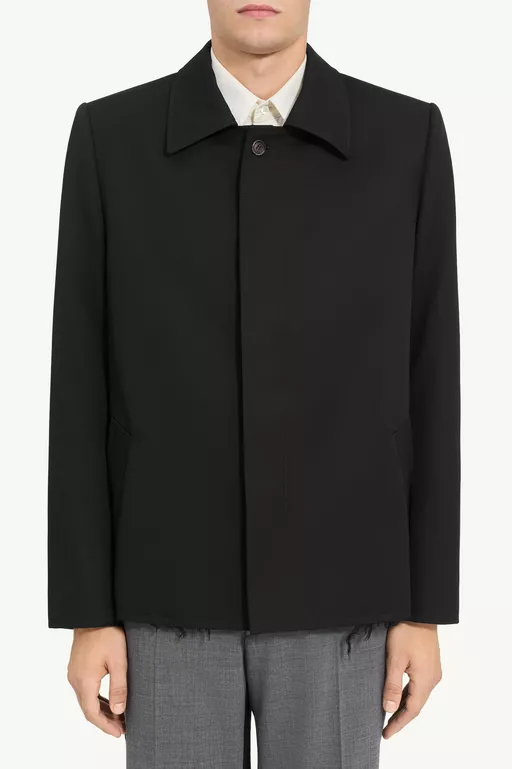 Wool gabardine jacket - Jackets