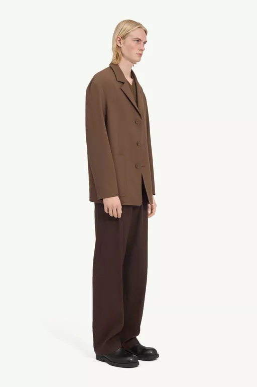 Anzugjacke aus Wollmischgewebe - Jacken