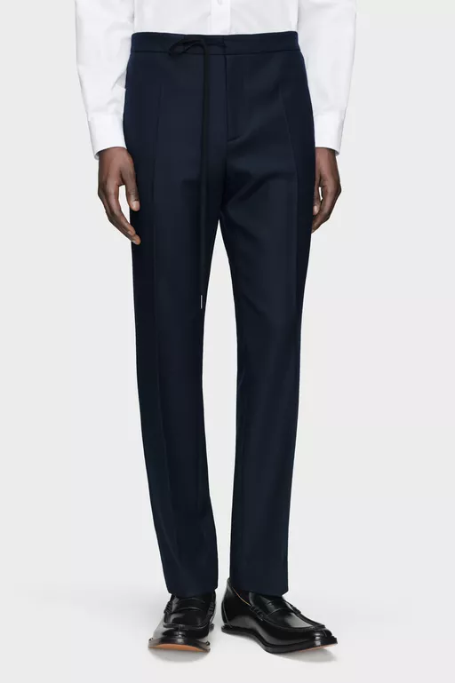 Tailored Virgin Wool Trousers - Pants