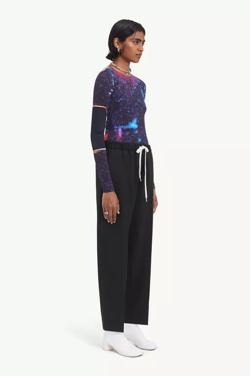Drawstring tailored trousers - Pants