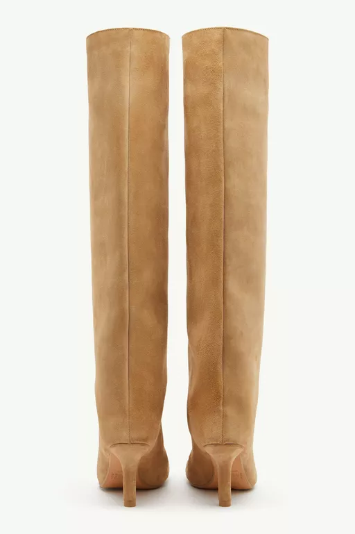 Anatomic Slip-on Suede Boots - Boots