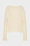 Ecru - Wool Cashmere Crewneck