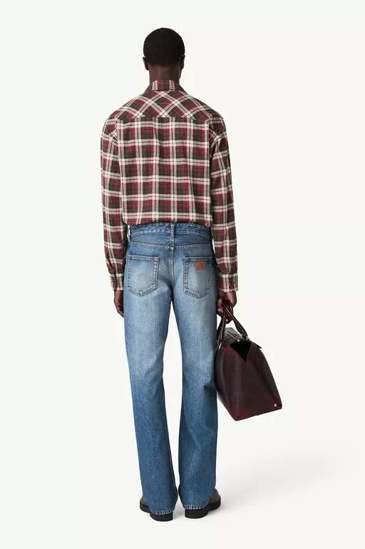Straight-leg denim jeans - Denim