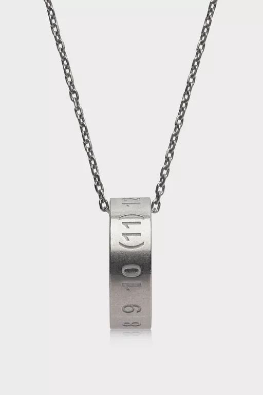Collana con anello Numeric