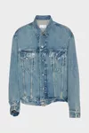 Light Blue - Taped Denim Jacket