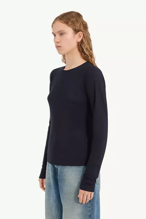 Lycra jersey long-sleeve top - Tops