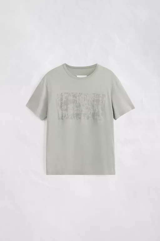 Wax Treatment Cotton T-Shirt - T-shirts