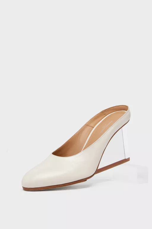 Plexi Pump Mule - Heels