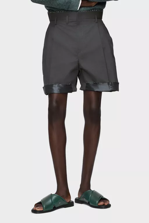 Cotton silk shorts - Shorts