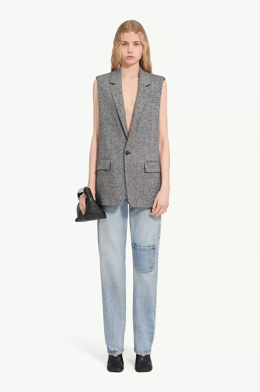 Dotty tweed gilet - Waistcoats