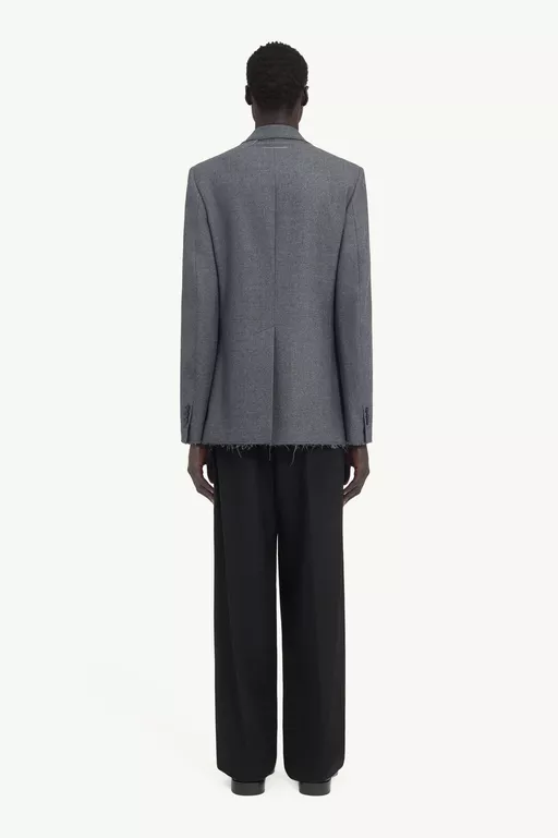 Tailored wool suit jacket - Jackets