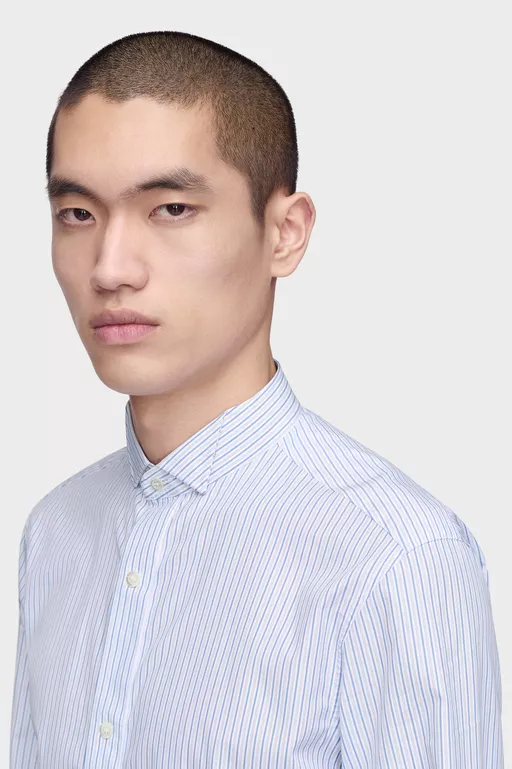 Striped Cotton Shirt - Shirts