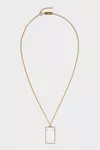 Gold - Four Stitches Necklace