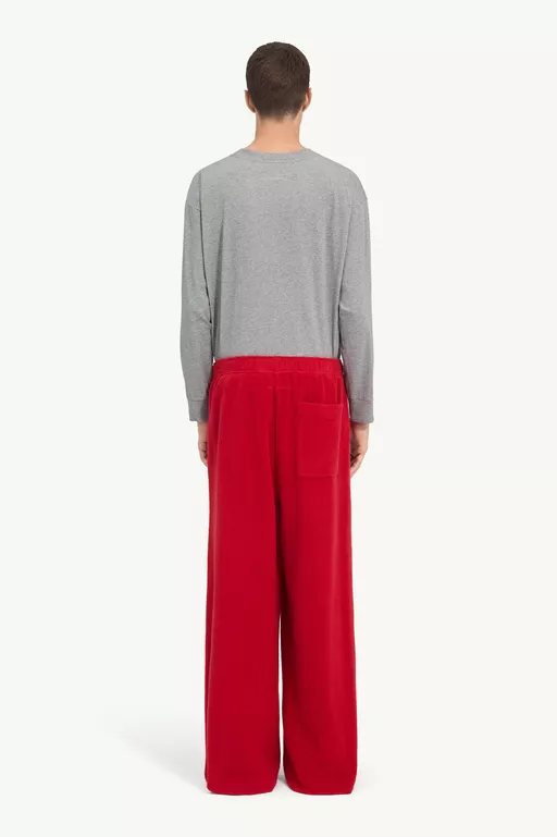 Brushed fleece cotton sweatpant - Pants
