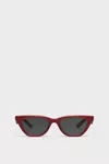 Red - MM X Gentle Monster MM208 LEATHER LR1