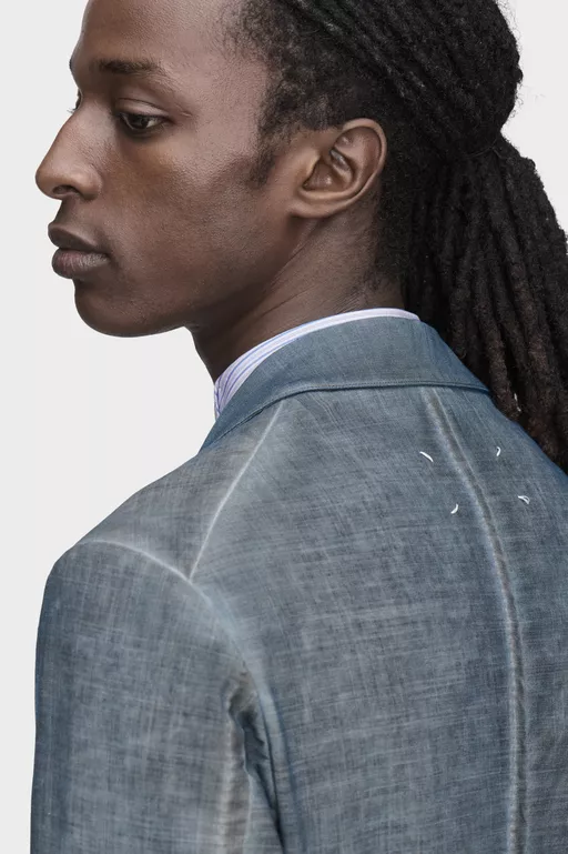 Double-Dyed Wool Blazer - Jackets