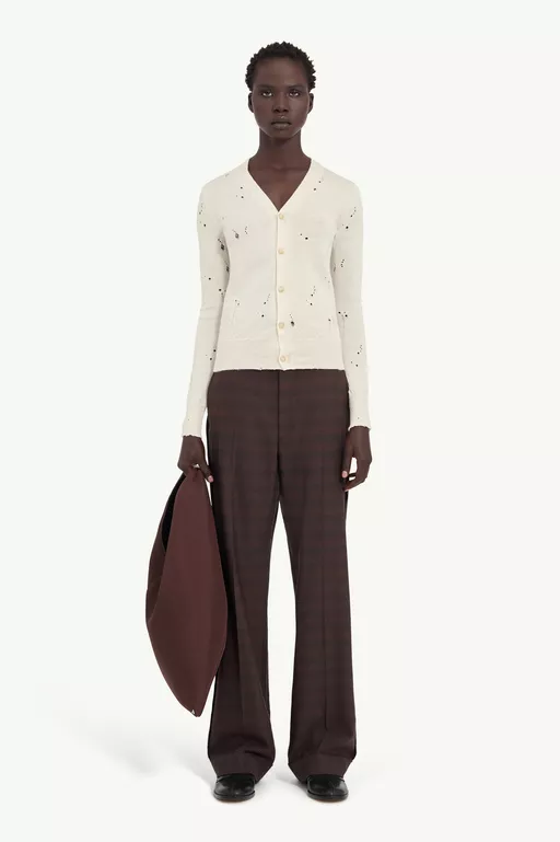 Cardigan aus Wolle - Cardigan