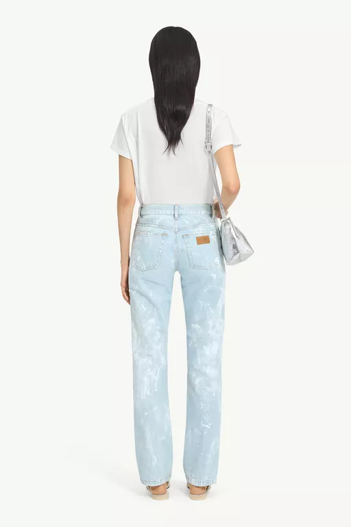 Straight-Leg Jeans - Denim