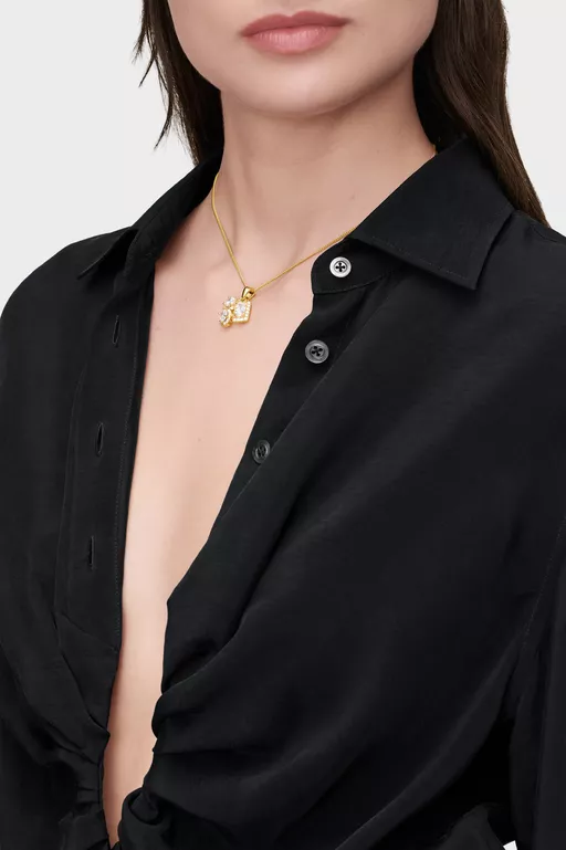 Cluster Pendant Necklace - Necklaces