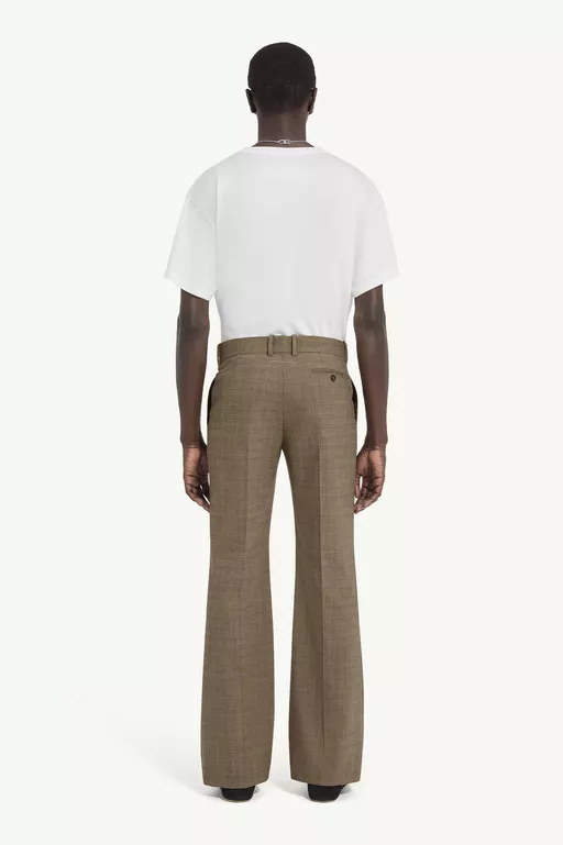 Check Trousers - Pants