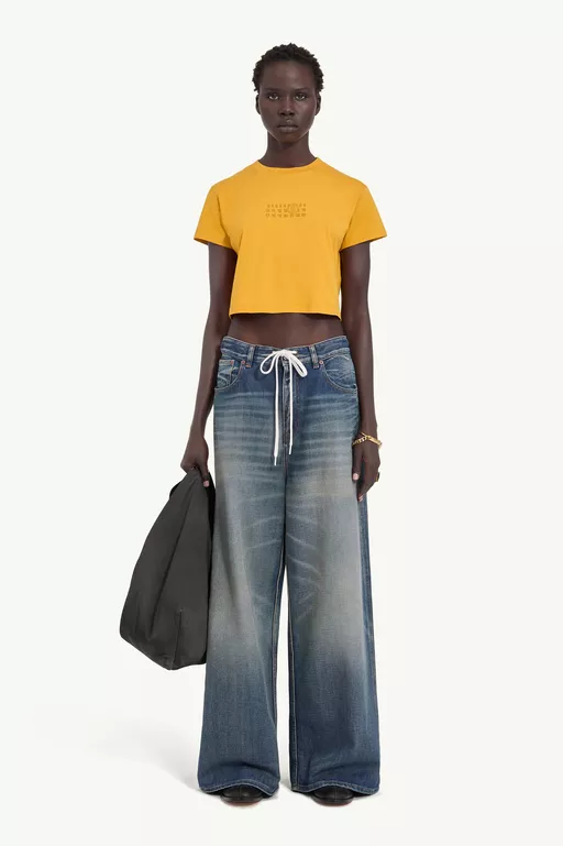 Wide-leg jeans - Denim