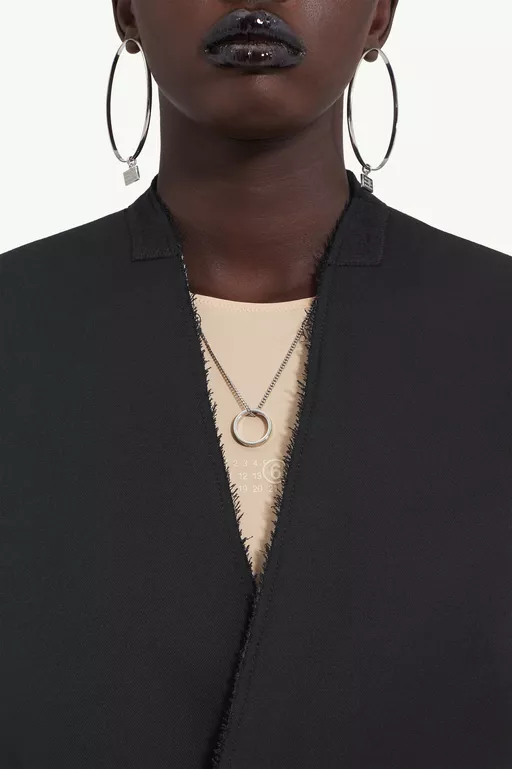 Collarless suit jacket - Jackets