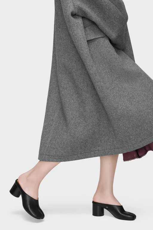 Tabi d&eacute;collet&eacute; mule - Heels