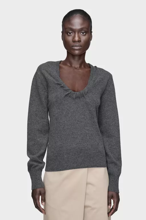 Twisted Knit Crewneck Sweater - Crewneck