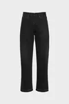 Black - Straight-leg jeans