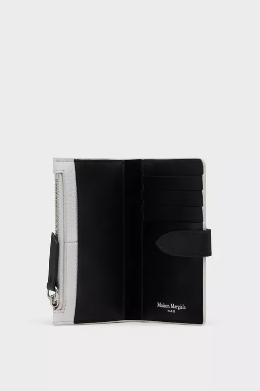 4ステッチ レザー ジップカードホルダー - カードホルダー