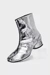 Silver - Tabi Mirror Boots