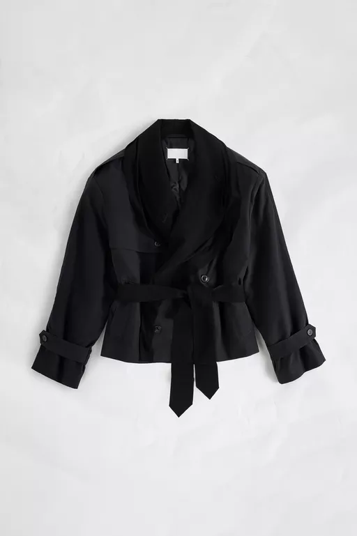 Gabardina Drapeada - Chubasqueros