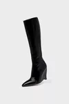 Black - Heel-less Boots