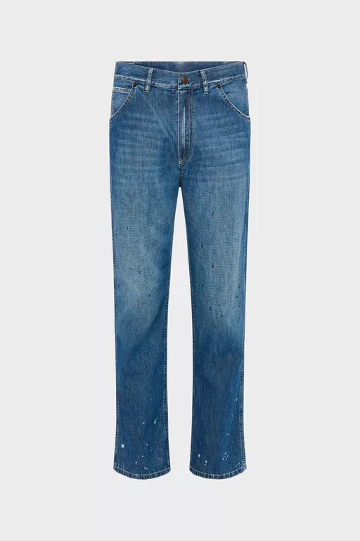Straight-leg Jeans - Denim