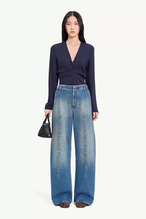 Barrel-leg jeans - Pants