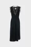 Schwarz - Midikleid aus Seide