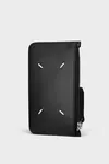 Black - Four stitches cardholder