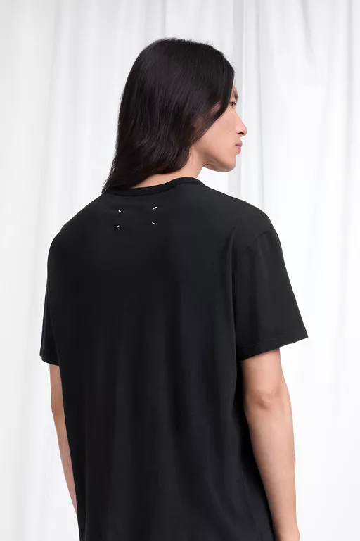 Tapestry Patch Cotton T-Shirt - T-shirts
