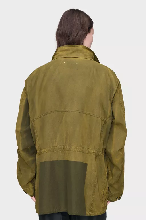 Cotton Overshirt Jacket - Jackets