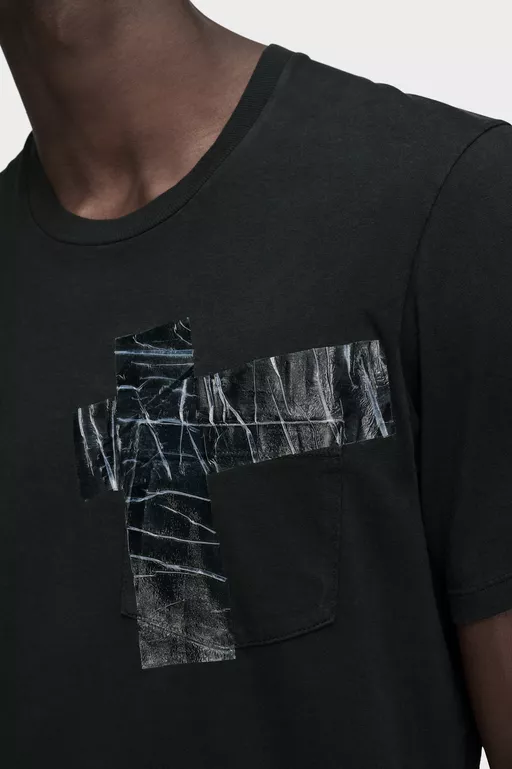 Taped Cotton Jersey T-shirt - T-shirts