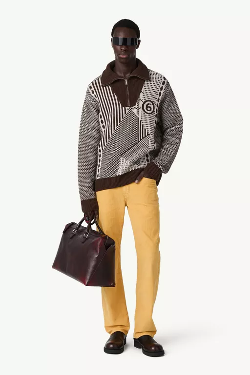 Half-Zip Knit Jumper - Polos