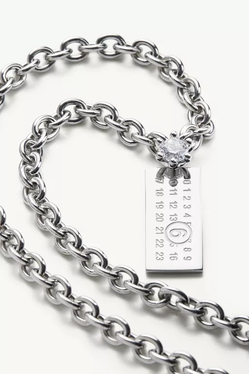 Numeric Charm Necklace - Necklaces