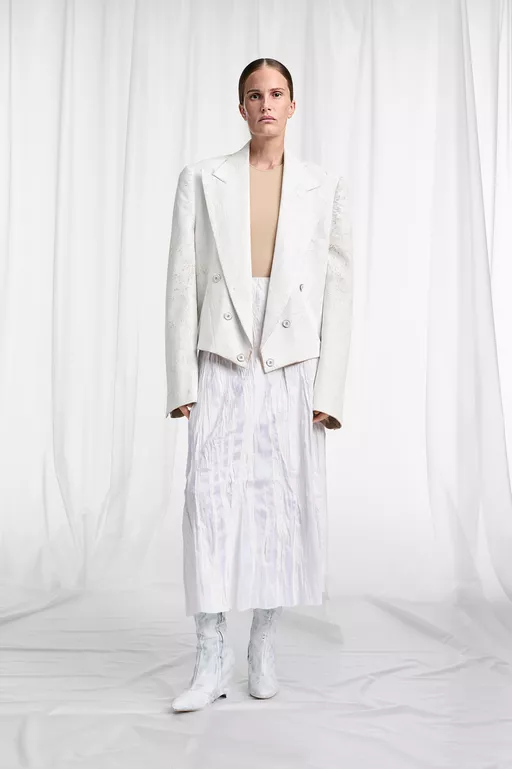 Bianchetto Double-Breasted Wool Blazer - Jackets