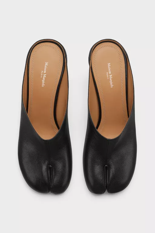 Tabi d&eacute;collet&eacute; mule - Heels