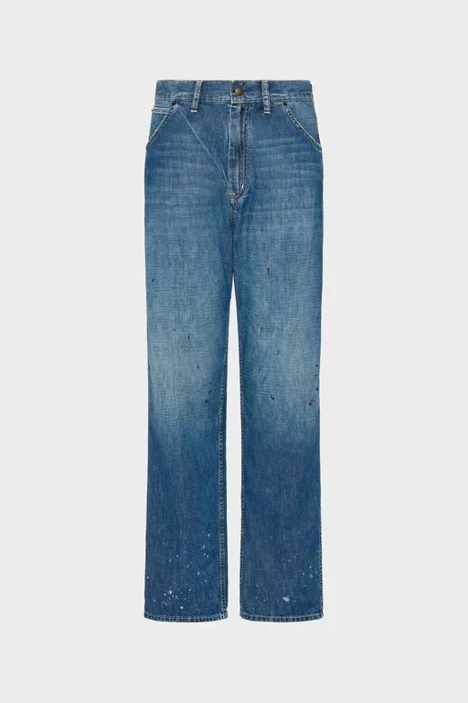 Treated Denim Jeans - Denim