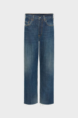 Straight-leg denim jeans - Denim